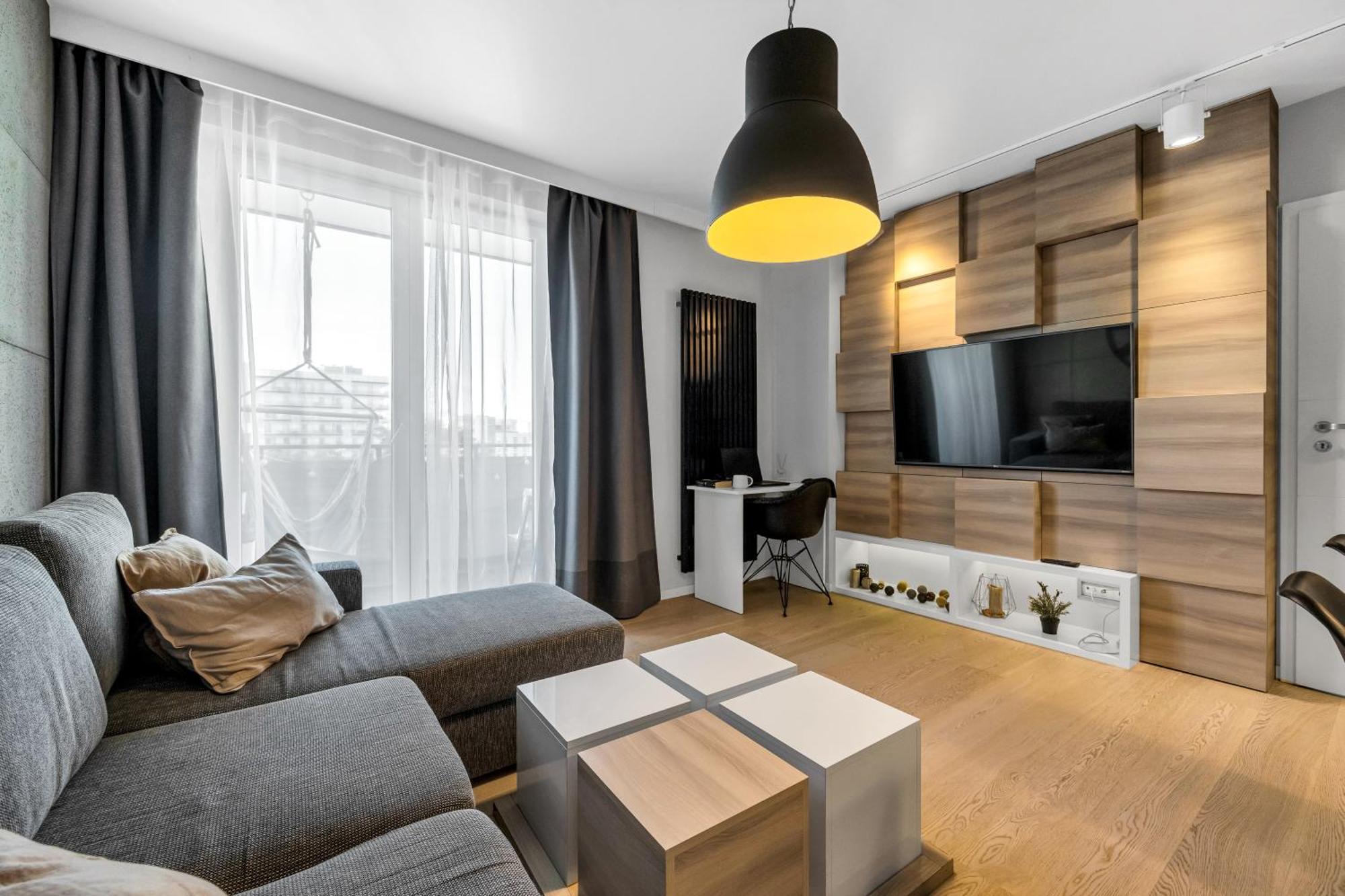 Butas Wola - Parking, Balcony, Workdesk - By Rentujemy Warsaw